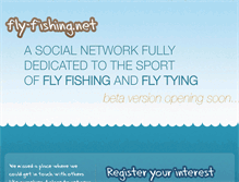 Tablet Screenshot of fly-fishing.net